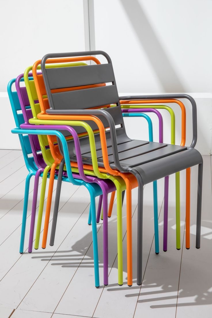 Rainbow Stacking Armchair – Multicolour