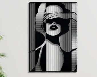Marilyn Pop-Art Metal Wall Art