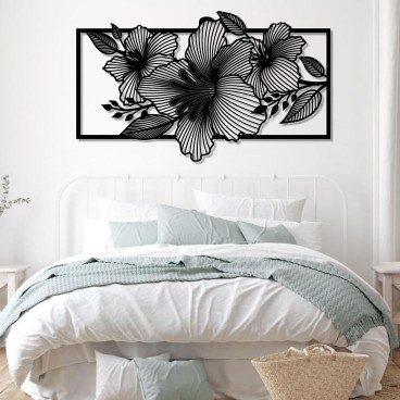 Abstract Art Panel – Black