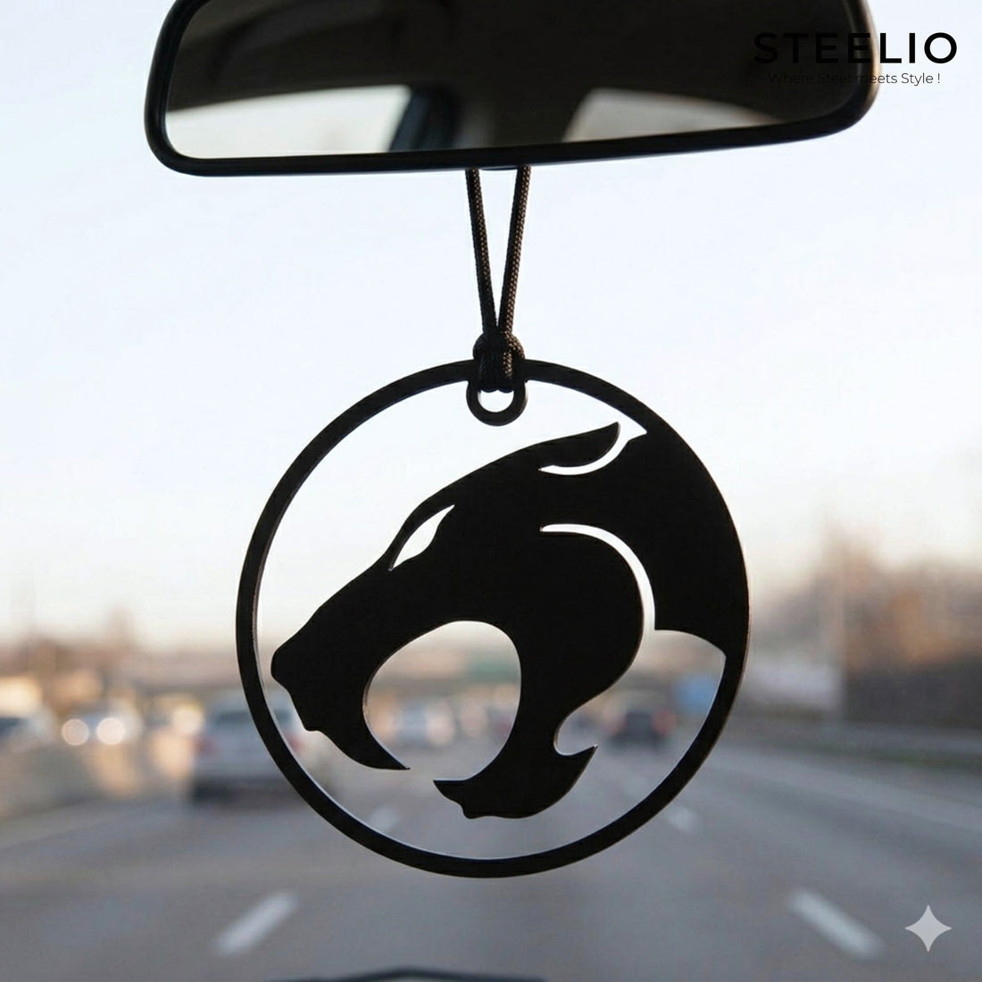 Leaping Panther Car Hanging