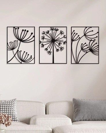 Abstract Statement Metal Wall Art