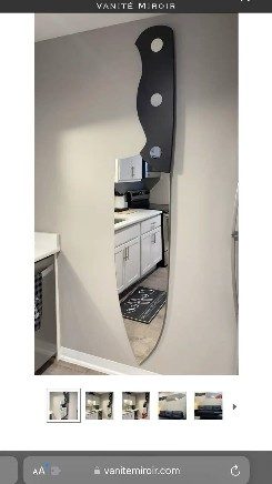 Chef Knife Kitchen Metal Wall Art