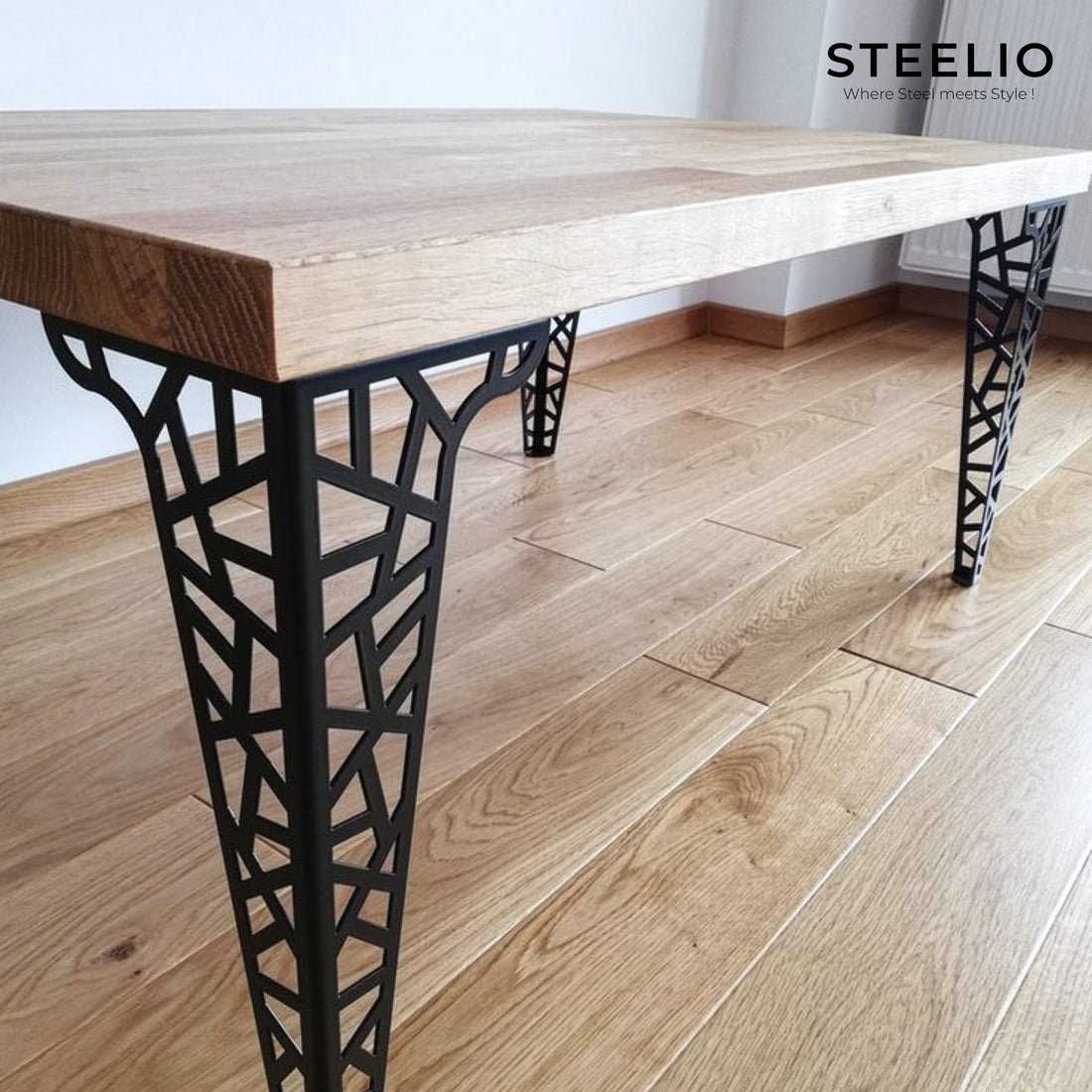 Geometric Cutwork Table Legs (Set)