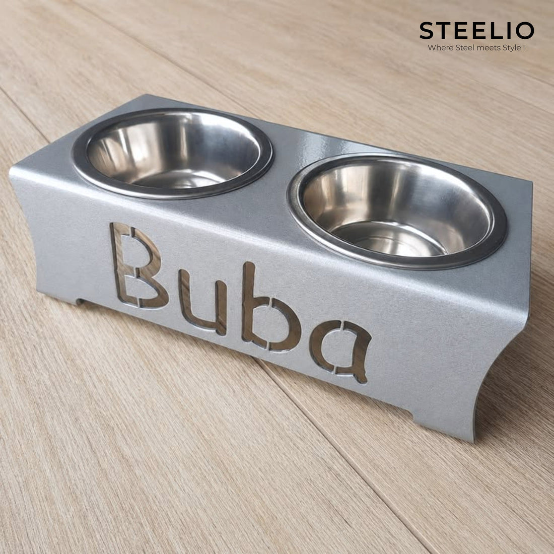 "Buba" Personalized Pet Feeder