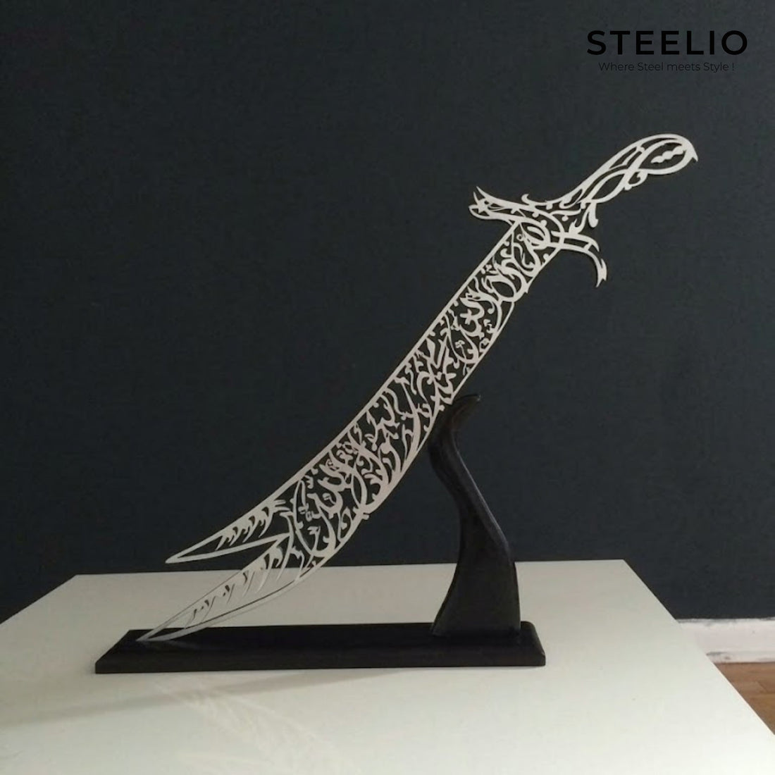 Sword Display Metal Sculpture