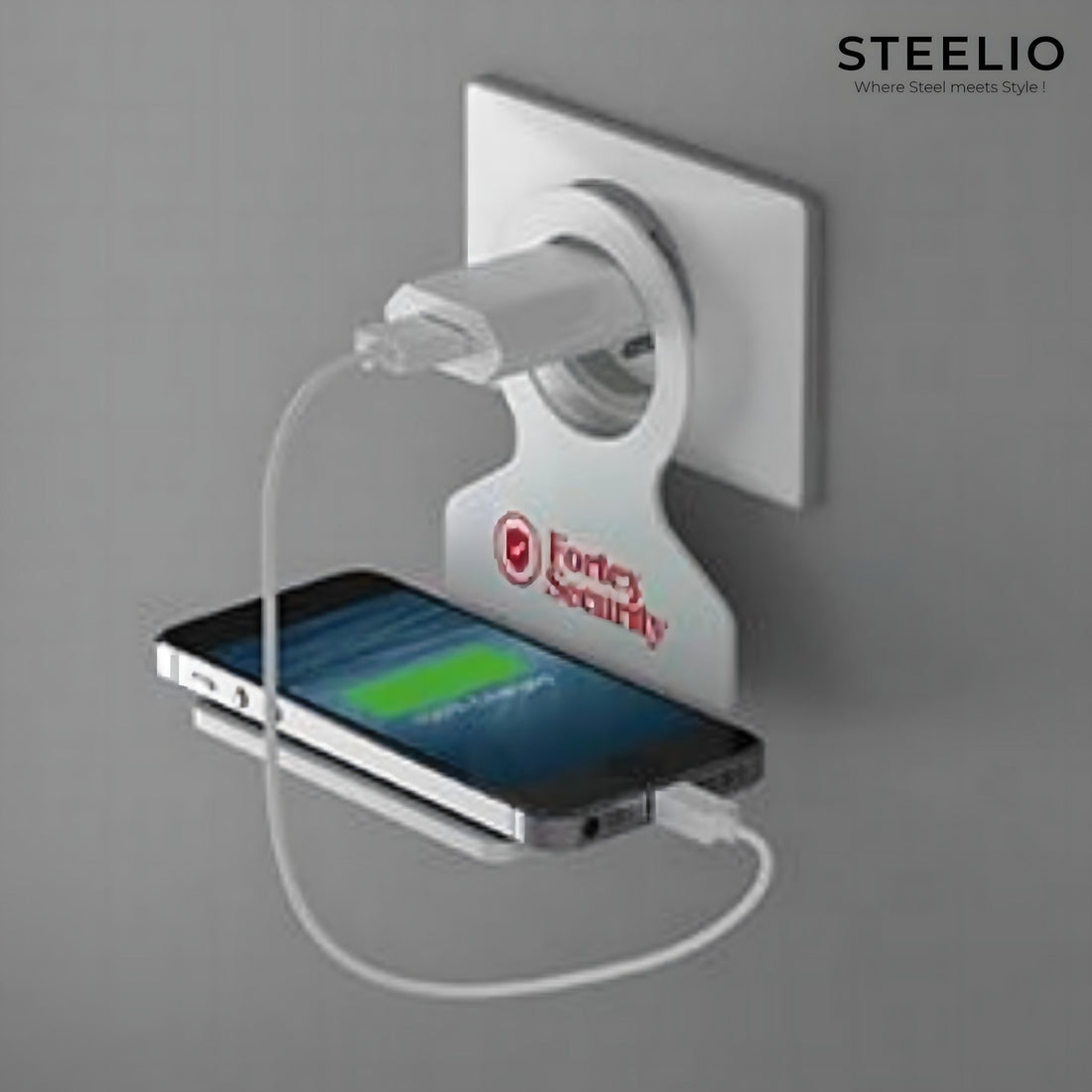 Wall Phone Charging Shelf