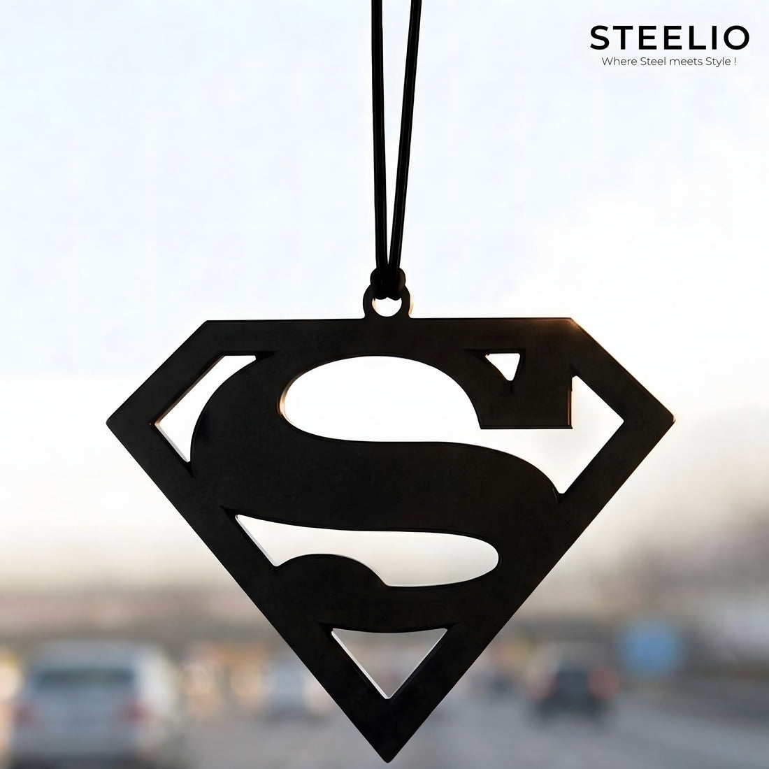 Superman Emblem Car Hanging